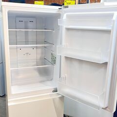 2023年製 Panasonic 冷蔵庫 大容量 180L 2ドア マットデザイン 抗菌&脱臭フィルター 静音 省エネ 大容量冷凍室 ホワイト 白★買取帝国 志木店の画像