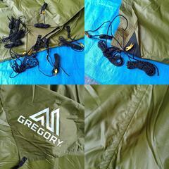 グレゴリー FIELD TARP フィールドタープ カーキ 142565-1475 GREGORYの画像