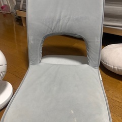 ローテーブル&折りたたみ座椅子2点セットの画像