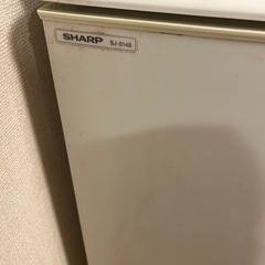 シャープ 冷凍冷蔵庫 SJ-S14S-W（137L）2010年製 の画像
