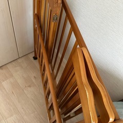 大和屋 ベビーベット 60×90cm 折りたたみ式 マットレス付の画像
