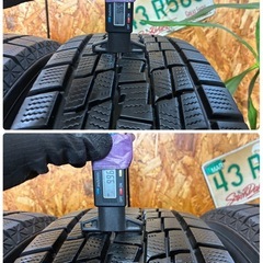 225/65R17🌈バリ溝🌈グッドイヤーアイスナビSUV🌈日本製スタッドレス4本セット🌈の画像