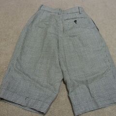 ★黒×白 ハーフパンツ Mサイズ ヨコハマカジュアル お譲りします。★期間限定★お洋服複数購入で割引★の画像