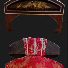 高級 上角作り 13弦 琴 蒔絵 並甲 すだれ彫 付属品多数 高級 上角作り 13弦 琴 蒔絵 並甲 すだれ彫 付属品多数 高級