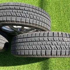 【仮確定 受付一時停止】 スタッドレスタイヤ 14インチ ホイールセットの画像