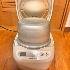 ナショナル電子ジャー炊飯器(3合炊)の画像
