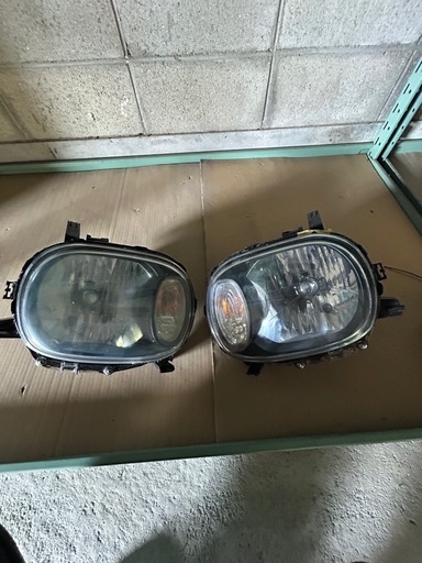 22ラパン　インナーブラックヘッドライト