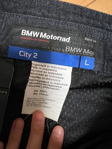 BMW Motorrad City 2 濃紺　インディゴ　デニムパンツ　Lサイズ