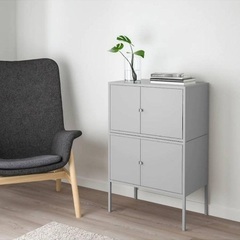 ★IKEA　イケア　LIXHULT　リックスフルトキャビネット　2台セットの画像