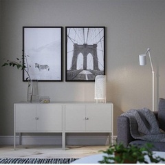 ★IKEA　イケア　LIXHULT　リックスフルトキャビネット　2台セットの画像