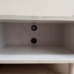 【無料】白　テレビ台の画像