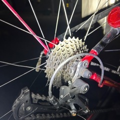 最終価格 早い者勝ち ルイガノ ロードバイク フルクラムホイール ティアグラ 取引可能 スプロケット新品交換済の画像