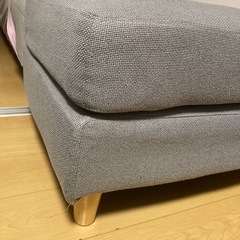 オットマン(グレー)の画像