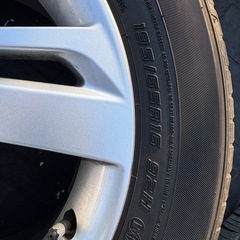 トヨタライズＧの純正アルミホイルセットの画像