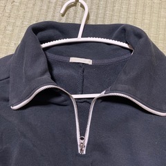 GU　ハーフジッププルオーバーの画像