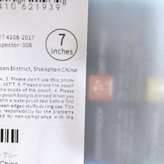 防水携帯電話ポーチ水泳、ビーチ、シュノーケルの画像