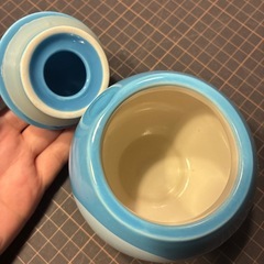 ぴちょんくん　陶器　小物入れの画像