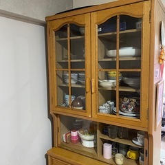 無料　食器棚 の画像