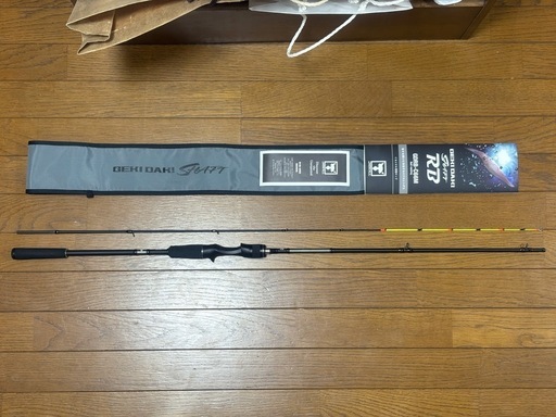 イカメタルロッド  ジャッカル 2025ゲキダキシャフトRB GDRB-C66M