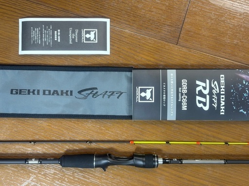 シーズン到来！イカメタルロッド  ジャッカル 2025ゲキダキシャフトRB GDRB-C66M