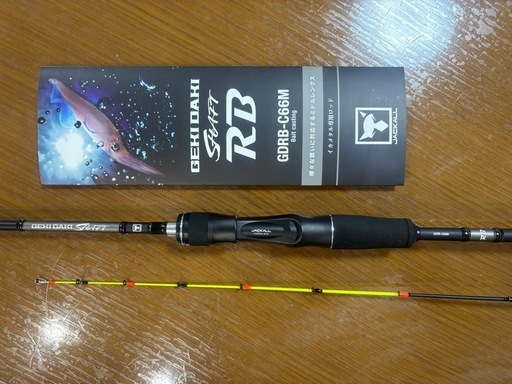 シーズン到来！イカメタルロッド  ジャッカル 2025ゲキダキシャフトRB GDRB-C66M