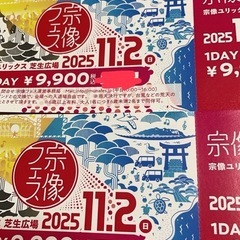 宗像フェス1DAYチケットの画像