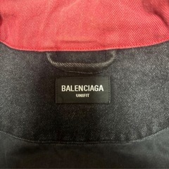 BALENCIAGA デニムトラックジャケットの画像