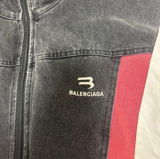 BALENCIAGA デニムトラックジャケット