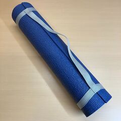 ヨガマット（ネイビー～パープル系）厚さ6mm・約61×187cmの画像