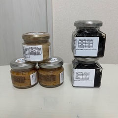 瓶詰めの佃煮、食べる甘酒の画像