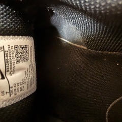 NIKE ブラックシューズ　25cmの画像