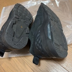 NIKE ブラックシューズ　25cmの画像