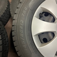 スタッドレスタイヤ　軽自動車　145/80r13の画像