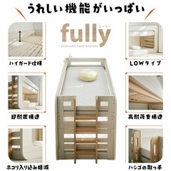 2段ベッド【fully】の画像