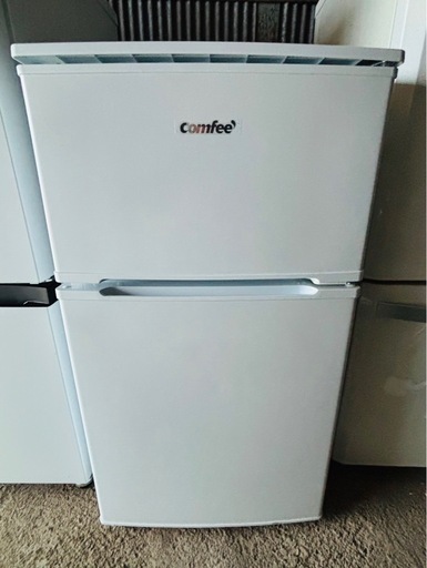 2022年製Comfee' コンフィー冷蔵庫 2ドア 90L RCT90WH (Risty
