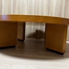 丸テーブル　座卓の画像