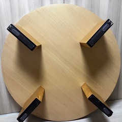 丸テーブル　座卓の画像