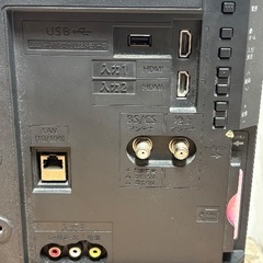 ☆液晶テレビ 19型 2019年製 シャープ　脚、リモコンなしの画像