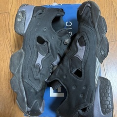 リーボック インスタポンプフューリー 28.5cm ブラック/グレー
の画像