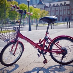 折りたたみ自転車　20インチの画像