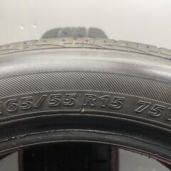 BS BRIDGESTONE NEXTRY 165/55R15 15インチ 夏タイヤ 2本 20年製 N-BOX N-ONE S660 デイズ モコ スペーシア ワゴンR タント等　(STD076)の画像