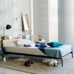 IDEE PANCA BED Semi Double セミダブル ベッドフレーム 無印良品の画像