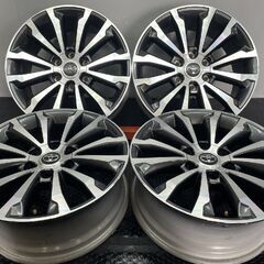 TOYOTA トヨタ 150ランクルプラド TZ-G 純正ホイール 19インチ 4本 7.5J6HPCD139.7+25 ハイエース流用可　(SHD017)の画像
