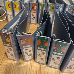 ペッピーピクチャーカード(カンガルー1)  収納ふファイルセットの画像