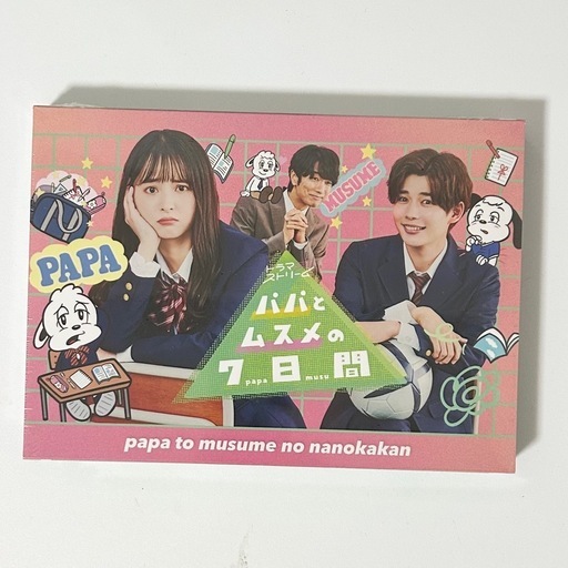 【新品 未使用 未開封】 パパとムスメの7日間 DVD BOX なにわ男子 長尾謙杜 クリアファイル 特典付