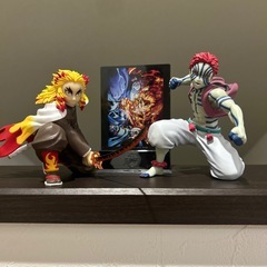 煉獄杏寿郎　猗窩座　セット　おまけ付きの画像