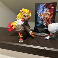 煉獄杏寿郎　猗窩座　セット　おまけ付きの画像