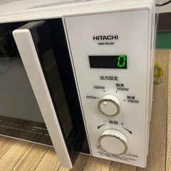 ♦︎①HITACHI 電子レンジの画像