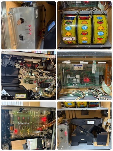 パチスロ実機 モンスターハンター月下雷鳴 コイン不要機付