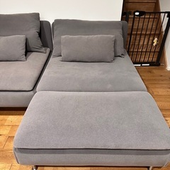 IKEA SÖDERHAMN ソーデルハムン 3人掛け＋寝椅子の画像